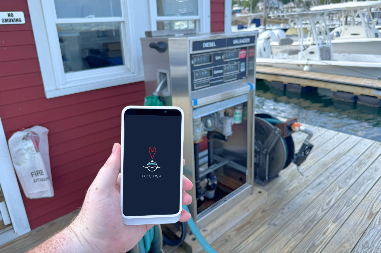 Marina POS system powered by Dockwa POS, streamlining boater transactions at the dock